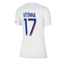 Paris Saint-Germain Vitinha Ferreira #17 Tredjedrakt Kvinner 2022-23 Kortermet